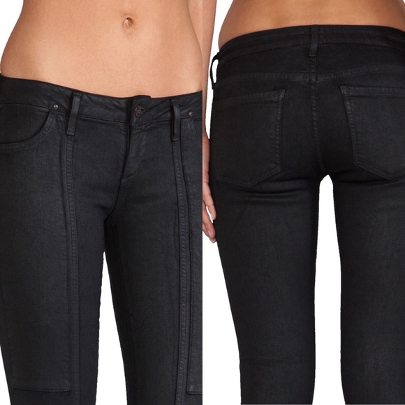 Citizens of Humanity Logan Moto in Black - Picture 4 of 8